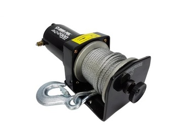ЭЛЕКТРИЧЕСКАЯ ЛЕБЕДКА 12 В ДЛЯ ЧЕТЫРЕХПЛУГА ЛЕБЕДКА 2000 ФУНТОВ 907 КГ RQ2000