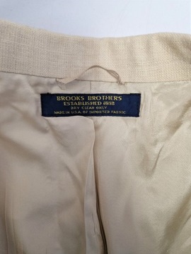 Beżowa Marynarka męska Brooks Brothers rozmiar 42