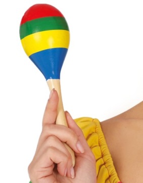 Marakas Grzechotka Meksykańska Meksykański Fiesta Instrument Mexico Meksyk