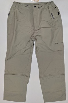 Spodnie ortalionowe z odpinaną nogawką beżowe rozmiar M firma Brunotti