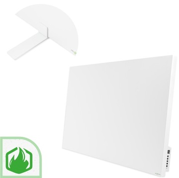 Grzejnik hybrydowy na podczerwień z termoregulatorem panel WiFi 1000W