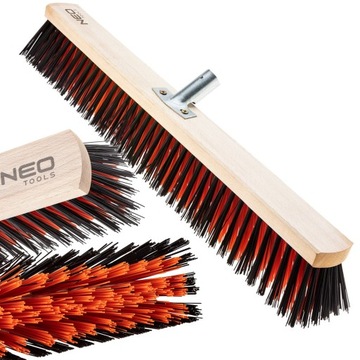 NEO MIOTŁA ZMIOTKA SZCZOTKA ULICOWA 60CM METAL