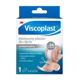 VISCOPLAST ELASTYCZNY PLASTER DO CIECIA 6CMX1M
