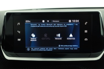 Peugeot 2008 II SUV 1.2 PureTech 100KM 2020 Peugeot 2008 1.2 PureTech, Skóra, Klima, zdjęcie 12