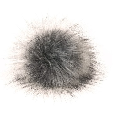 ПОМПОН ДЛЯ ЭКО МЕХОВОЙ ШАПКИ, ЛИСА, 12СМ, 52 цвета
