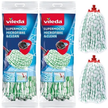 Vileda zapas do mopa 2 sztuki w zestawie Vileda Microfibre ECO Zapas Mopa