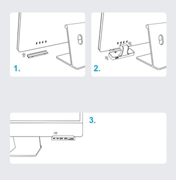 4Apple_pl Hub iMac 24 HDMI 4K 60 Гц 2xUSB-C SD TF