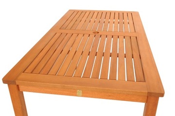 Садовый стол из экзотического дерева эвкалипта для сада на террасе Дувра