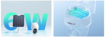 REOLINK GO PT ULTRA 4K 8Mpx GSM КАМЕРА с собственным блоком питания для SIM-карты