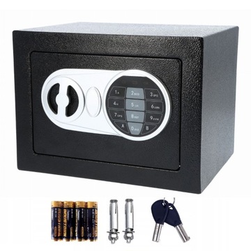 ДОМАШНИЙ СЕЙФ, ЭЛЕКТРОННАЯ КАССЕТА, ПРОЧНАЯ броня, ОФИС, НАДЕЖНАЯ