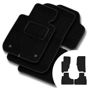 Velurové koberce Streak pro Jeep Cherokee III (kj) 2001-2007
