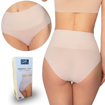 Bezszwowe majtki Gatta Panty Sensual, nude, XL