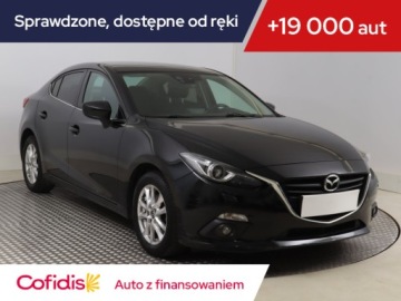 Mazda 3 III Sedan 2.0 SKYACTIV-G 120KM 2015 Mazda 3 2.0 Skyactiv-G, Salon Polska, Navi, Xenon