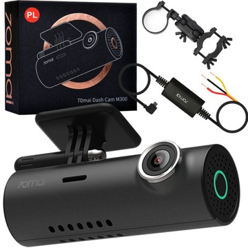 70mai M300 1296p język PL + UCHWYT + ADAPTER UP02