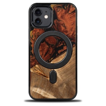 Pouzdro Bewood Unique pro iPhone 12/12 Pro 4 Živly Oheň s MagSafe