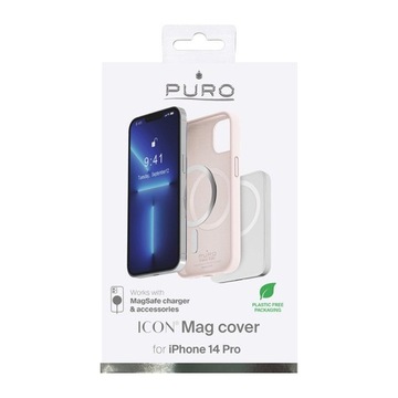 Рюкзаки Puro для Apple iPhone 14 Pro, розовые