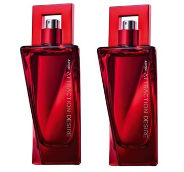 AVON Attraction Desire 50 мл _ парфюмерная вода НАБОР ИЗ 2 ШТ.