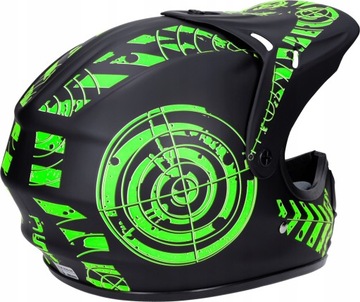 ОДОБРЕН МОТОЦИКЛСКИЙ ШЛЕМ ENDURO QUADA CROSS
