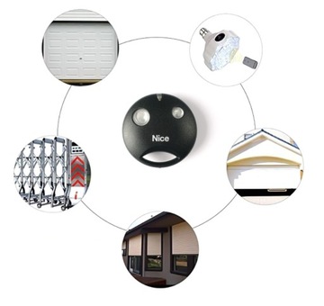 Пульт для ворот NICE Smilo SM2 с батарейкой, 2 канала, замена