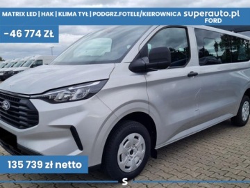 Ford Transit Custom II Van L2 2.0 EcoBlue  136KM 2025 Kombi 320 L2H1 M1 Trend 2.0 136KM