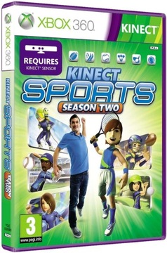 XBOX 360 KINECT SPORTS SEZON 2 PL