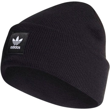 ADIDAS BEANIE CZARNA MĘSKA CZAPKA ZIMOWA ORIGINALS