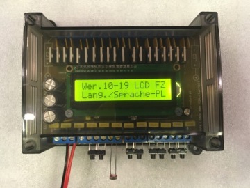 Светодиодный стальной контроллер 10-19K LCD FZ (Dusk Function) / Rysy (дешевле)