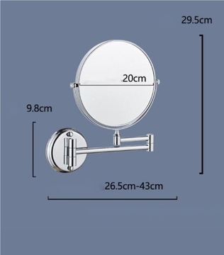 Различные стили настенных зеркал для ванной комнаты