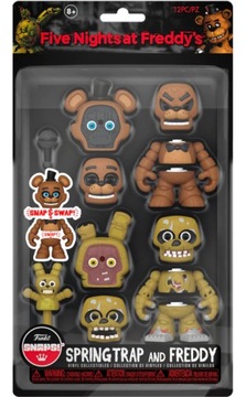 Five Nights at freddy's Funko Pop! Freddy & Springtrap Double Snap Pack Fun