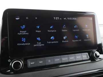 Hyundai Kona I Crossover Facelifting 1.6 GDI Hybrid 141KM 2022 Hyundai Kona XLine+ HEV automat navi kamera, zdjęcie 22
