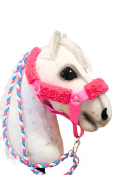 Kantar futerkowy + wodze -hobby horse-różne kolory