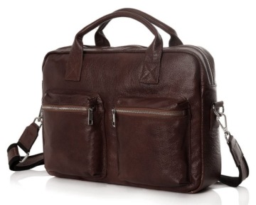 КОЖАНАЯ СУМКА ДЛЯ НОУТБУКА SOLOME GRANDE