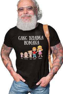 Koszulka T-SHIRT GANG DZIADKA prezent dla dziadka