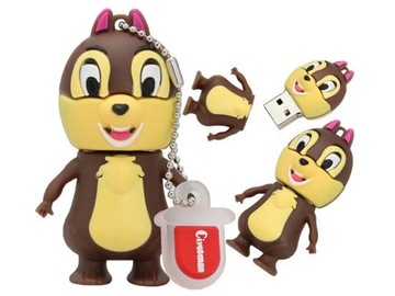 PENDRIVE USB SZYBKI FLASH DRIVE ULTRA PAMIĘĆ ZAWIESZKA PEN CHIP DALE 16GB