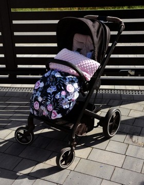 Водонепроницаемый, утепленный чехол на ножки коляски - плед - полуспальник ЦВЕТА