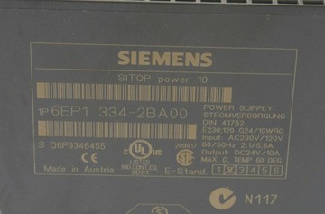 SIEMENS 6EP1 334-2BA00 6EP13342BA00 SITOP POWER 10