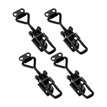 4 шт. тумблерные зажимы с железной застежкой, деревянный ящик, 100 кг