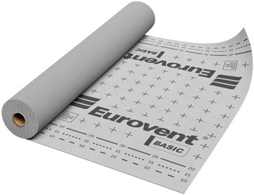 Membrana folia dachowa 100g/m² Basic 75m2 Eurovent