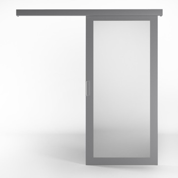 Drzwi przesuwne NA WYMIAR 85/205 cm z płyty laminowanej 18 mm.lustro.ISM 3