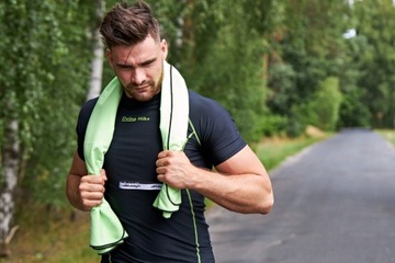 Быстросохнущее спортивное пляжное полотенце из микрофибры для спортзала, 130х80 см.