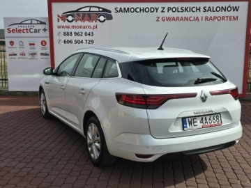 Renault Megane IV Grandtour Facelifting 1.3 TCe 140KM 2021 Renault Megane 1.3 TCe 140KM Zen Biała Perła Salon Polska Zamiana FV 23%, zdjęcie 5