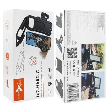 Водонепроницаемый велосипед мотоцикл антивибрационный антивибрационный большой чехол для телефона держатель