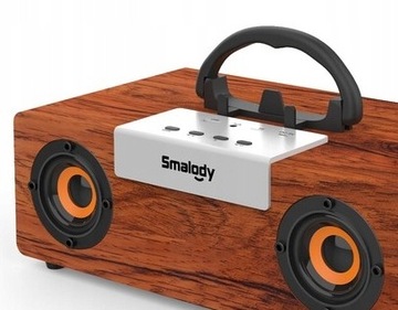 Głośnik przenośny Smalody SL-60 brązowy 50 W