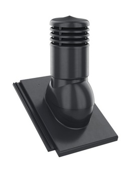 KOMINEK ALUMINIOWY 125 TEGALIT GRAFIT