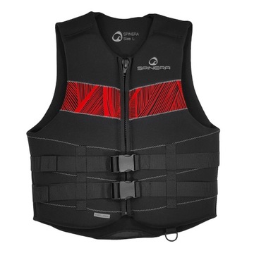 Kamizelka Neoprenowa SPINERA Relax 2 - 50N czerwono/czarna roz. XS