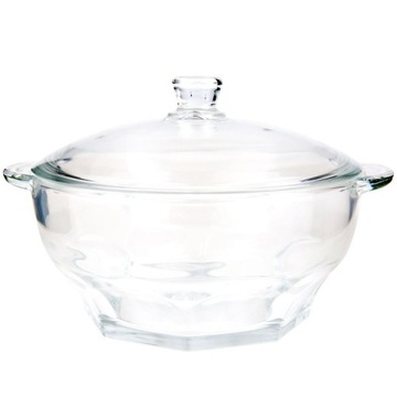 WAZA SZKLANA Z POKRYWKĄ LUMINARC GRANITY 1,5 L