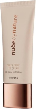 Nude by Nature BB Krem tonujący SHEER GLOW BB CREAM 01 Porcelain 30ml