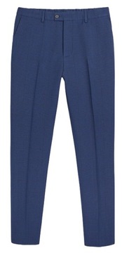 Spodnie eleganckie garniturowe Zara granatowe r. 40