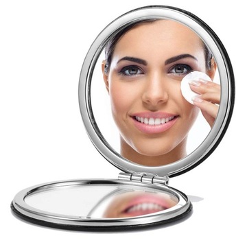 МАЛЕНЬКОЕ ЗЕРКАЛО-УВЕЛИЧЕНИЕ ДЛЯ КАРМАННОЙ СУМКИ