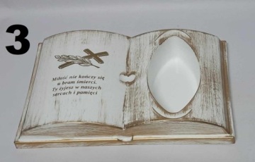 Композиция ПР4, книжка-оформитель, искусственные цветы, кладбище, памятник